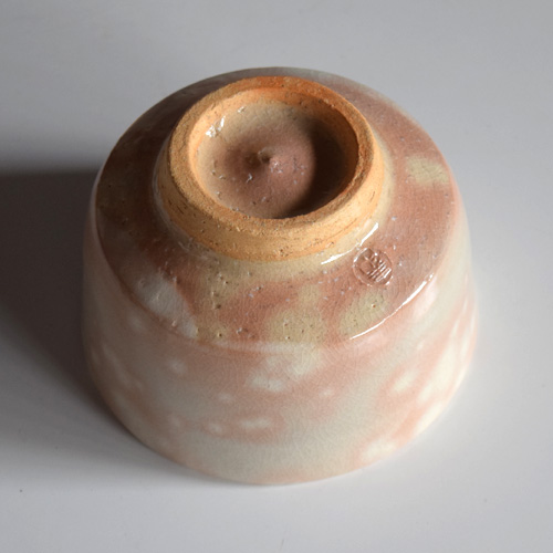 萩粉引茶碗